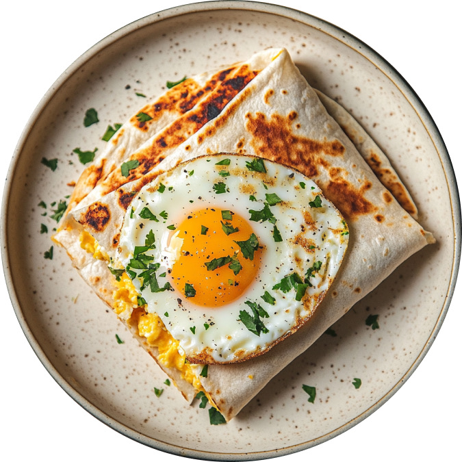Fried Egg Quesadilla