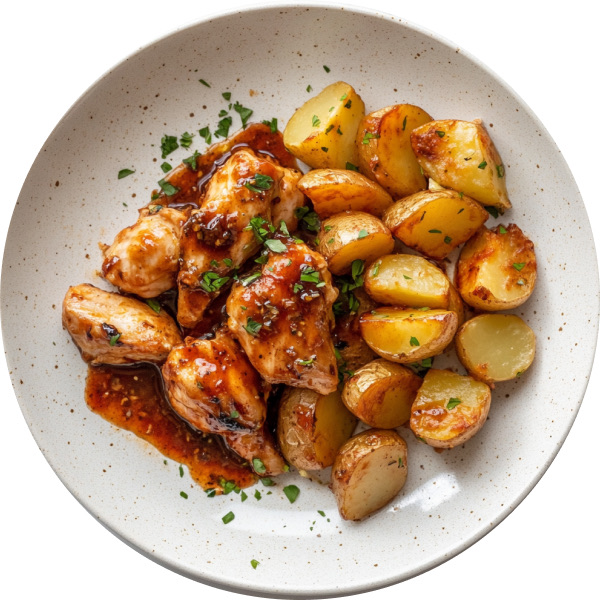 Honey BBQ Chicken and Potatoes