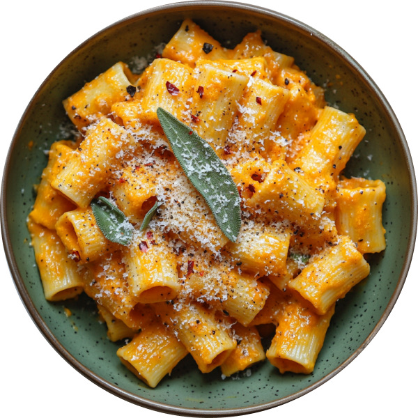 Pumpkin Pasta Alla Vodka