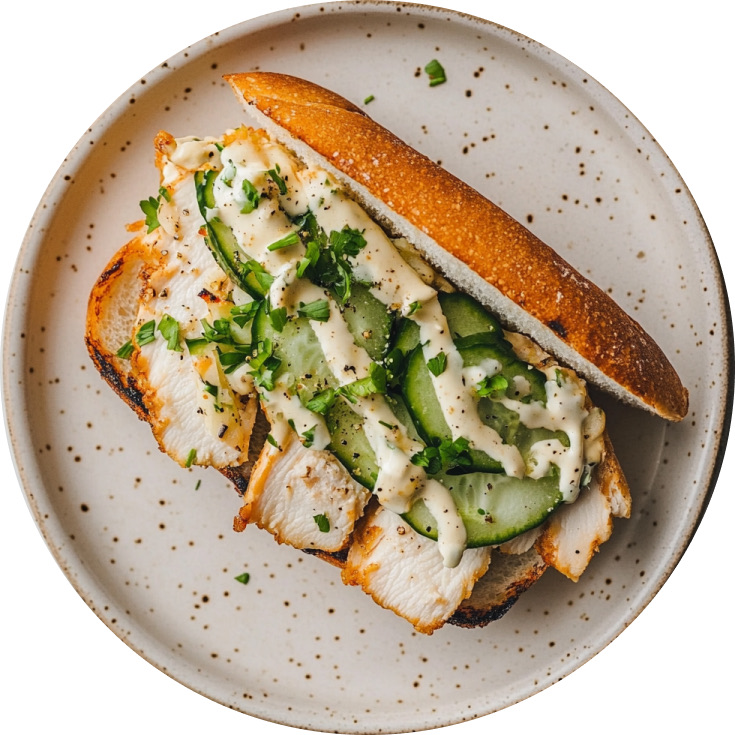 Lemon Pepper Chicken Sandwich