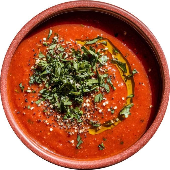 Sun-Dried Tomato Muhammara (Roasted Red Pepper Spread)
