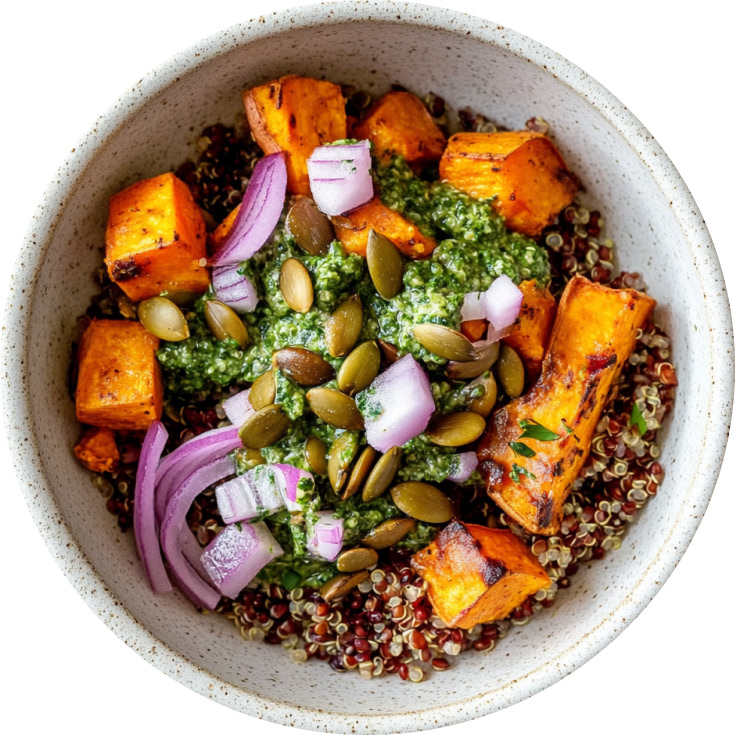 Sweet Potato Quinoa Salad
