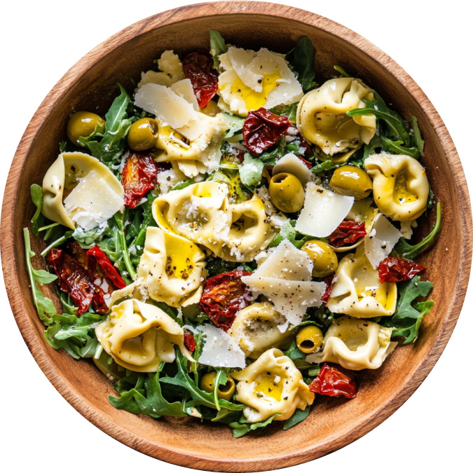 Tortellini Salad with Arugula