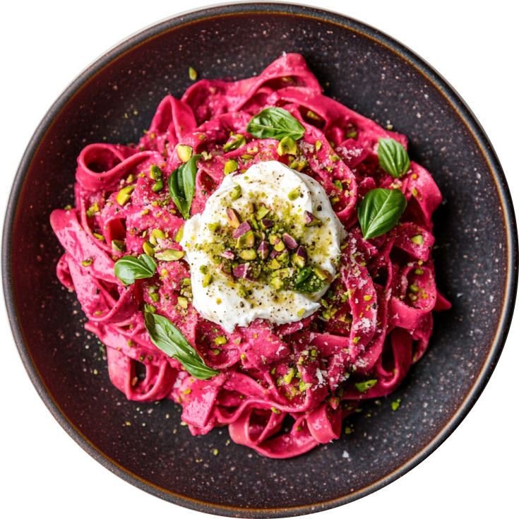 Vegan Beet Pasta