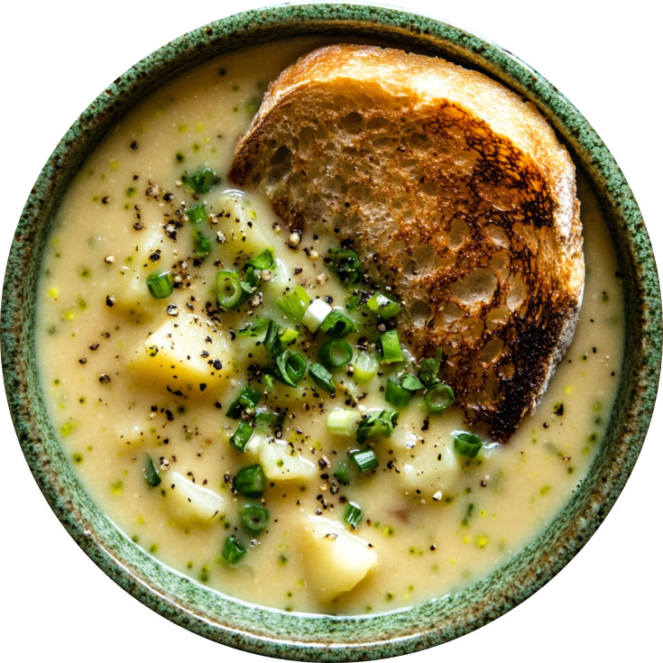 Easy Spicy Broccoli Cheddar Potato Soup