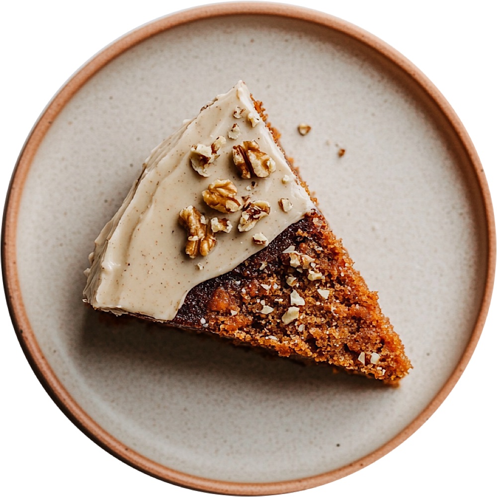 Carrot Cake with Miso Cream Cheese Frosting