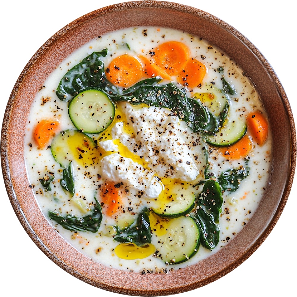 White Lasagna Soup