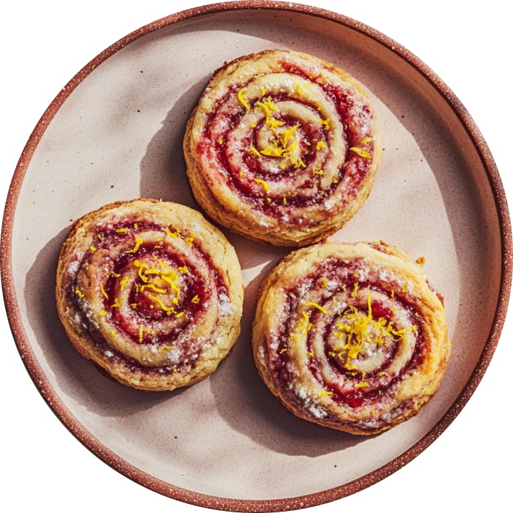 Strawberry Jam Cookies