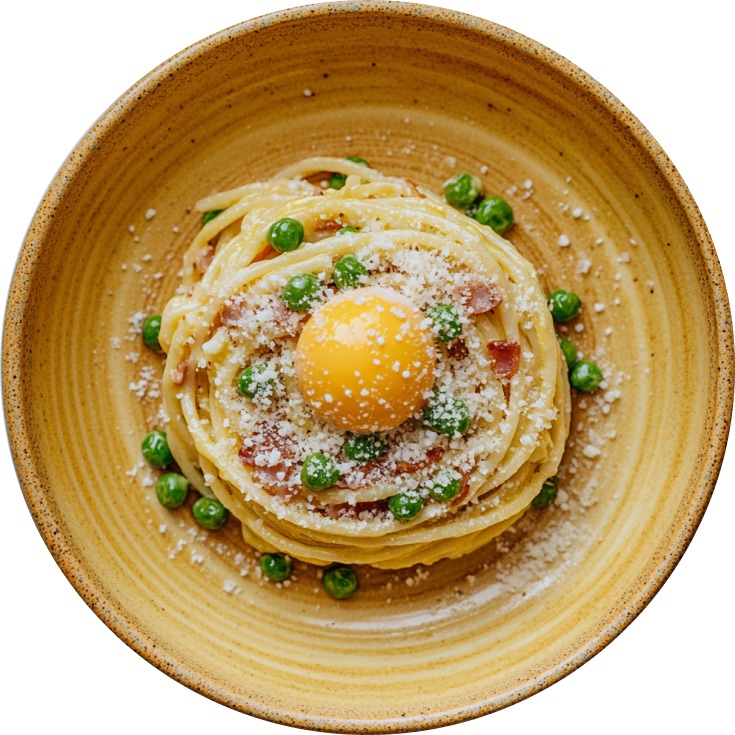 Bucatini Carbonara Pasta