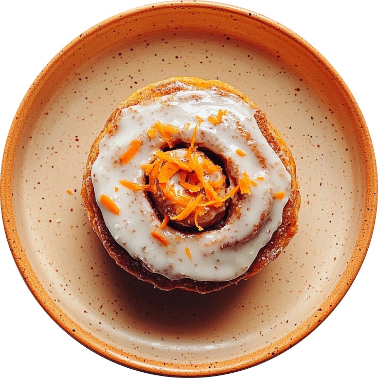 Sourdough Carrot Cake Cinnamon Rolls
