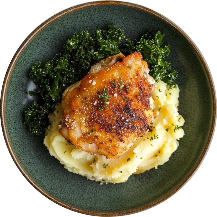 Parmesan Chicken and Mash