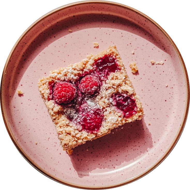 Raspberry Shortbread Cookie Bars