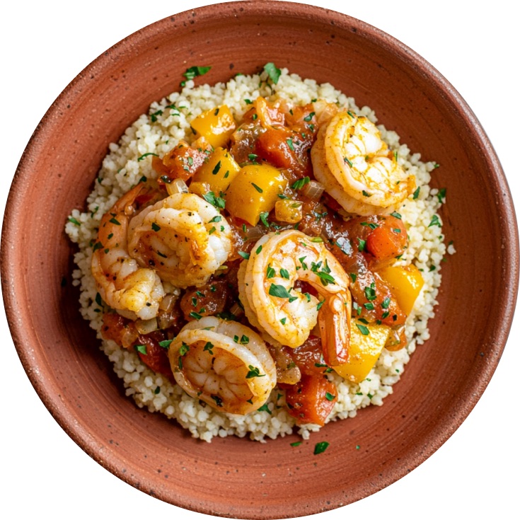 Garlic-Paprika Shrimp Skillet