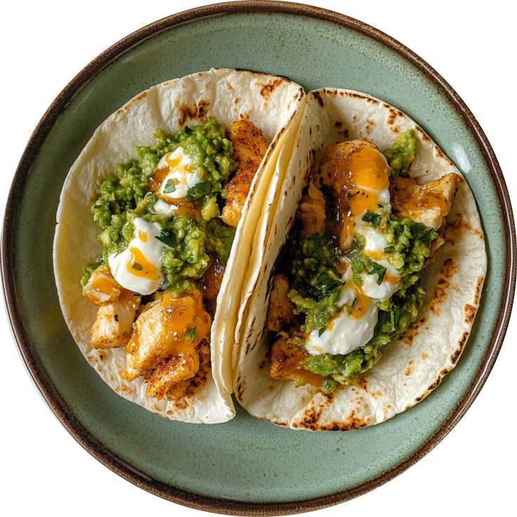 Chipotle Honey Chicken Tacos
