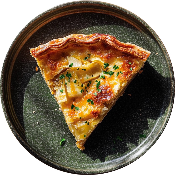7-Ingredient Artichoke Pie