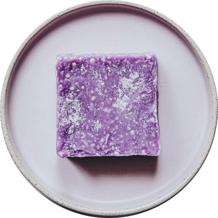 Vegan Ube Butter Mochi