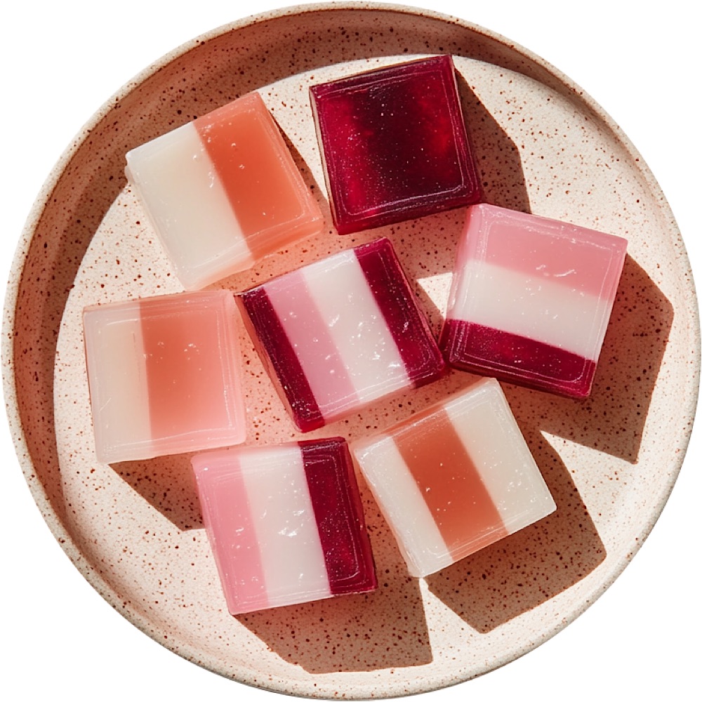 Tart Cherry & Coconut Jellies