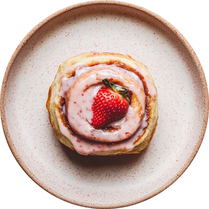 Strawberry Cinnamon Rolls