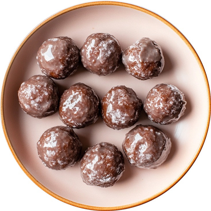 Old-Fashioned Chocolate Donut Holes