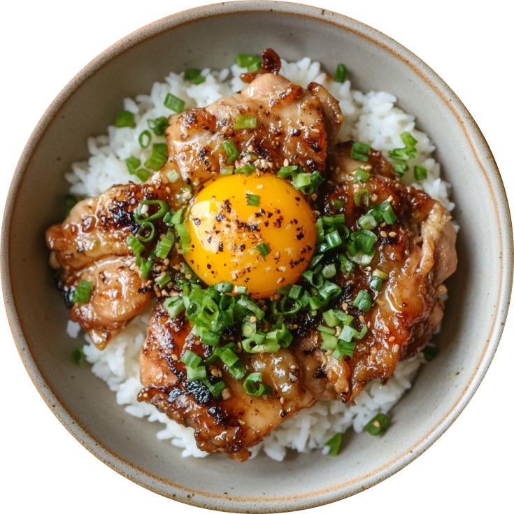 Sautéed Teriyaki Oyakodon
