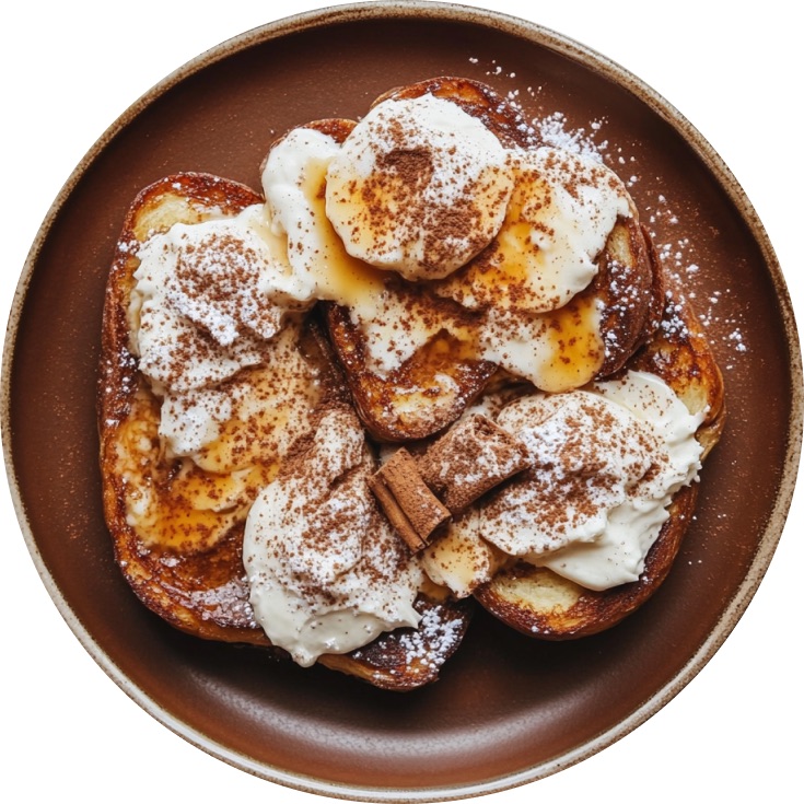 Single Serve Tiramisu French Toast