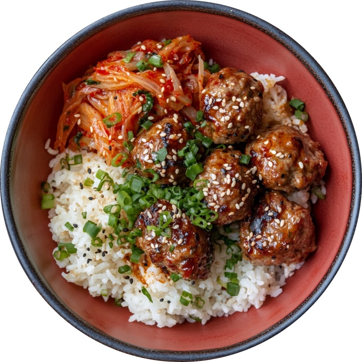 Korean BBQ Meatballs