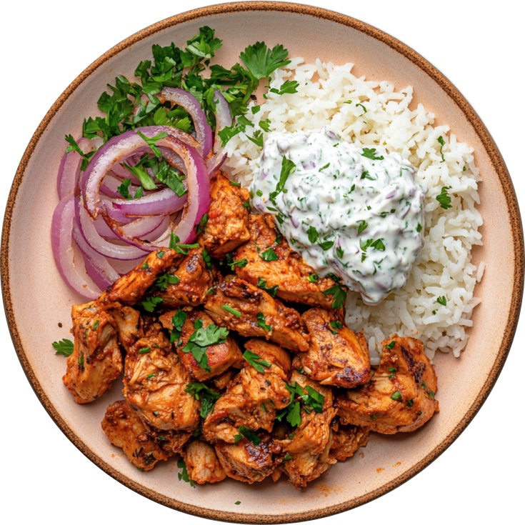 Chicken Shawarma Sheet Pan Dinner