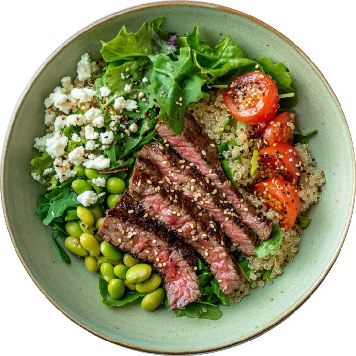 Spring Steak Bowl
