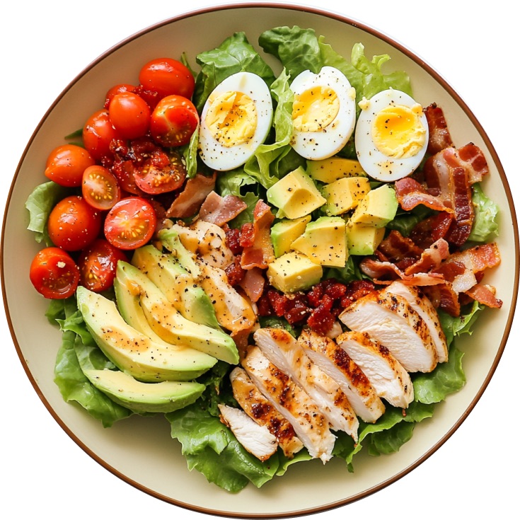 Honey Mustard Chicken Cobb Salad