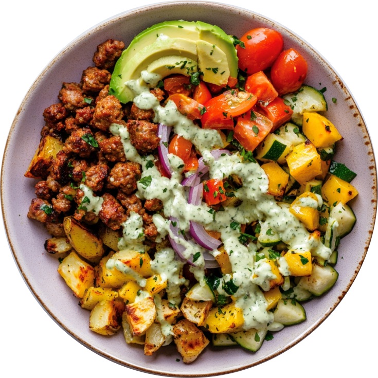 Breakfast Burrito Salad