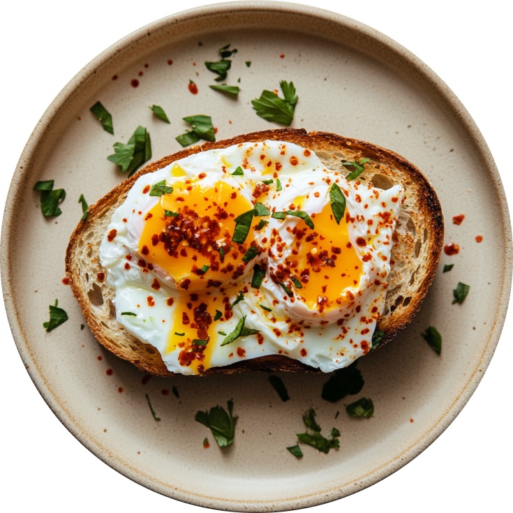 Cheesy Crispy Sriracha Eggs
