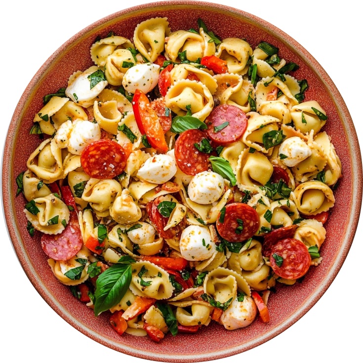 Hot Honey Pepperoni & Peppers Pasta Salad