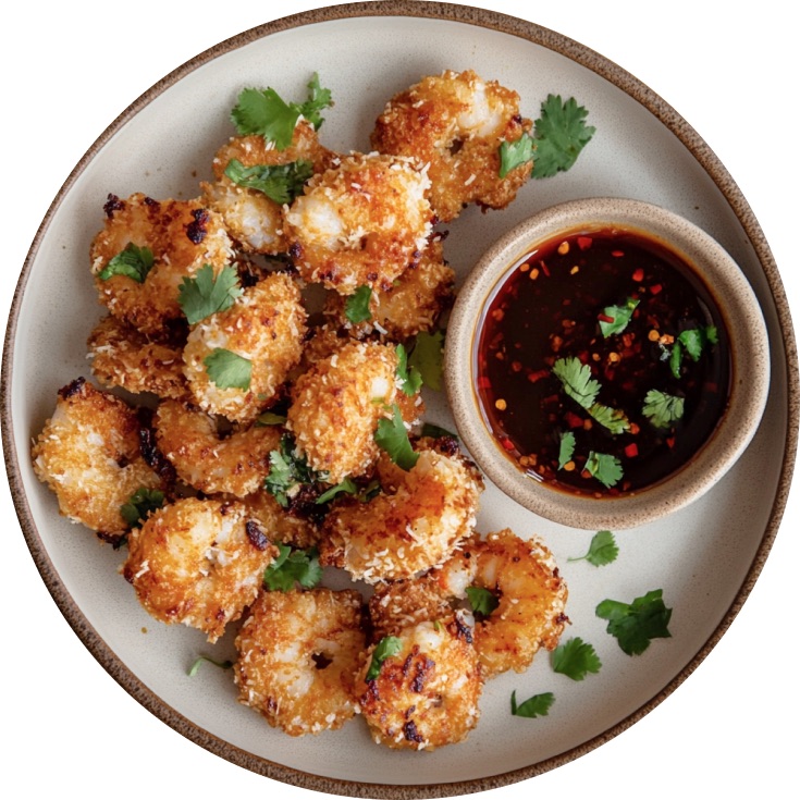 Coconut Shrimp with Tamarind Sauce