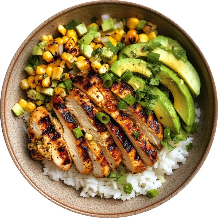 Smoky Street Corn Chicken Bowls