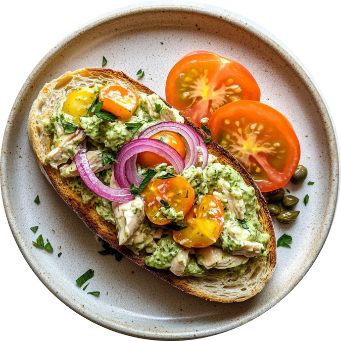 Green Goddess Chicken Salad