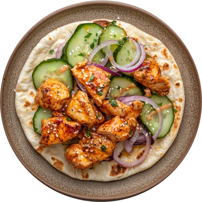 Honey Gochujang Chicken Kebabs