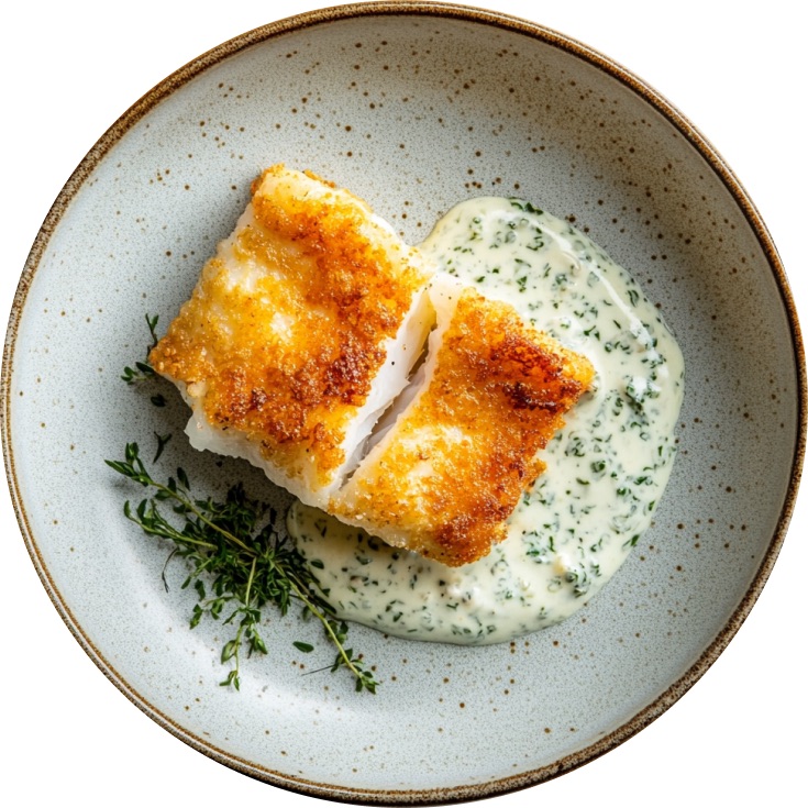 Oven Baked Crispy Cod