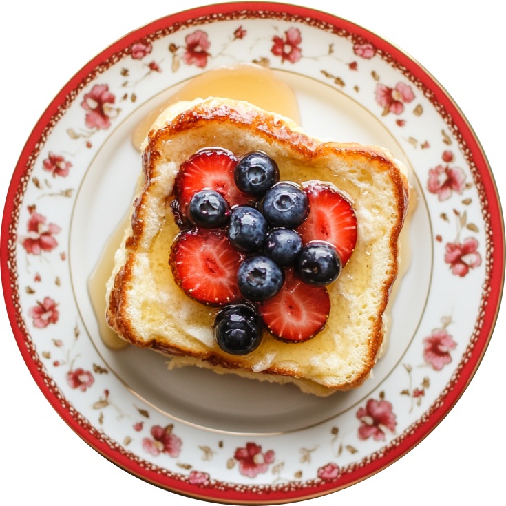 Berries & Cream French Toast Bake