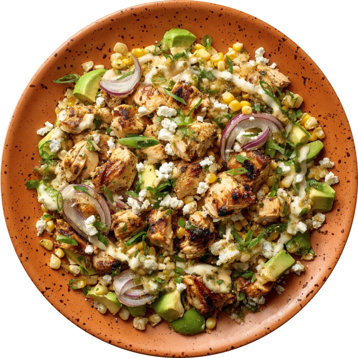 Chicken Street Corn Salad