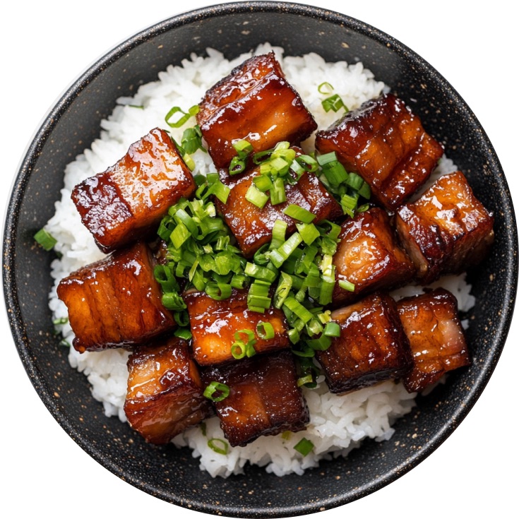 Sweet Caramelized Pork Belly (Hong Shao Rou)