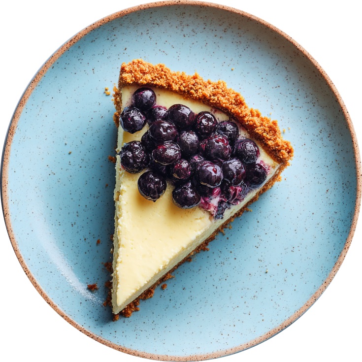 Blueberry Custard Pie