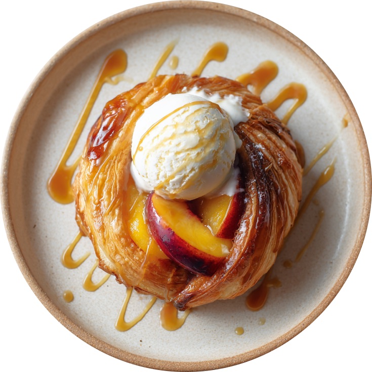 Peach Dumplings