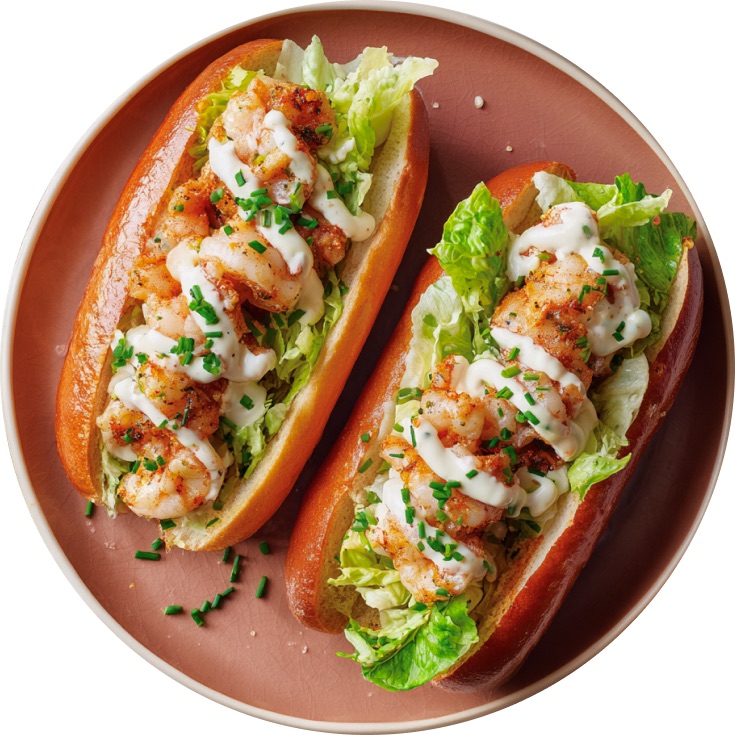 Garlic Shrimp Rolls
