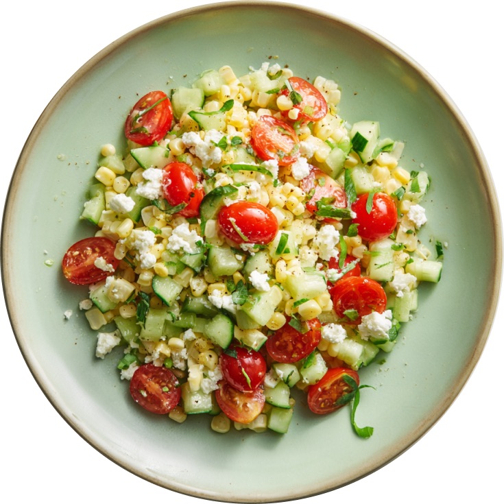 Corn Cucumber Tomato Salad
