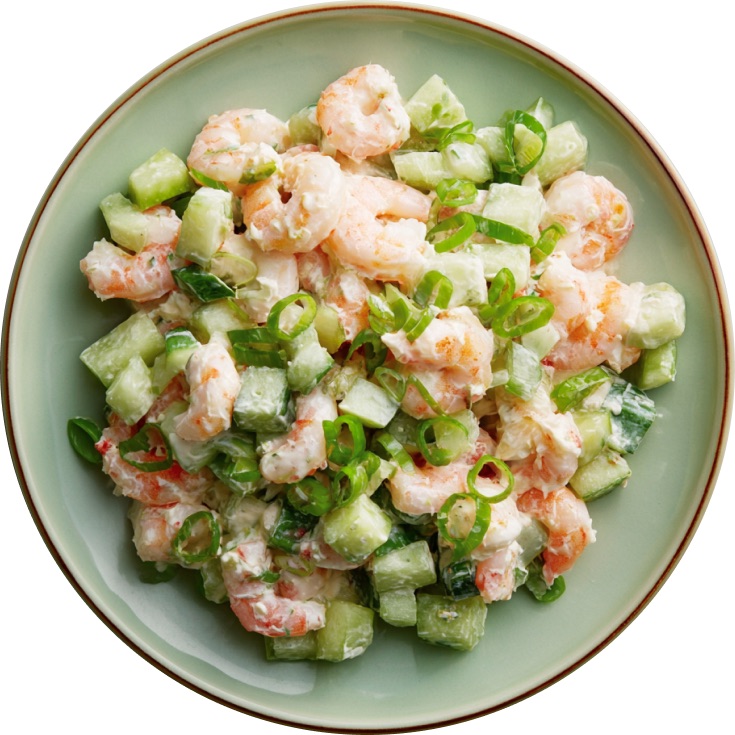 Ensalada Fresca de Camarones