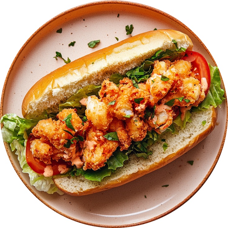 Fried Lobster Po'boy