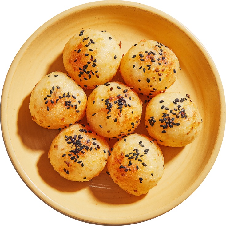 Cheesy Potato Mochi