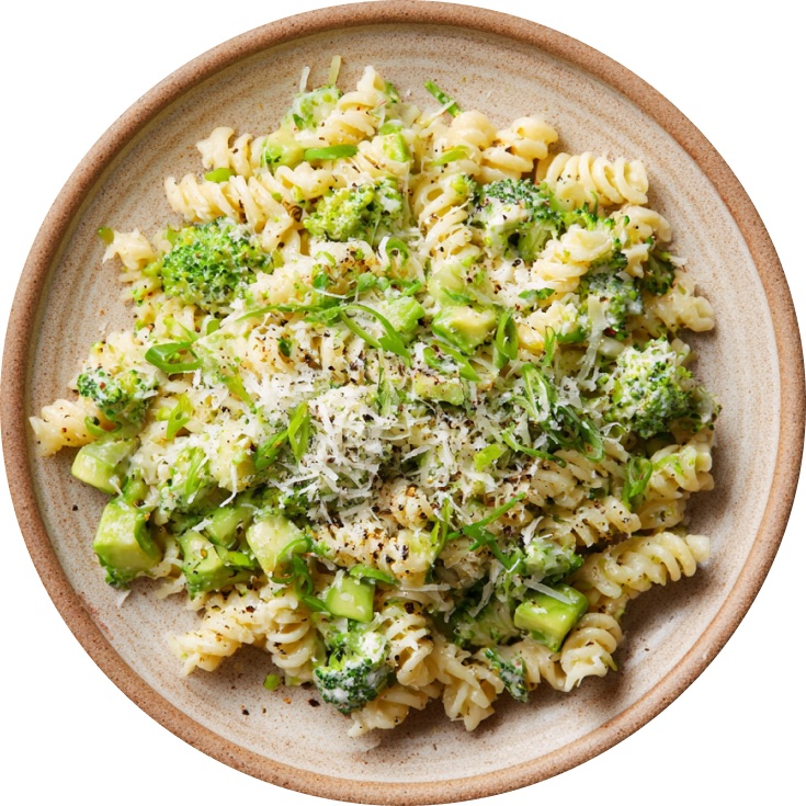 Broccoli Caesar Pasta Salad