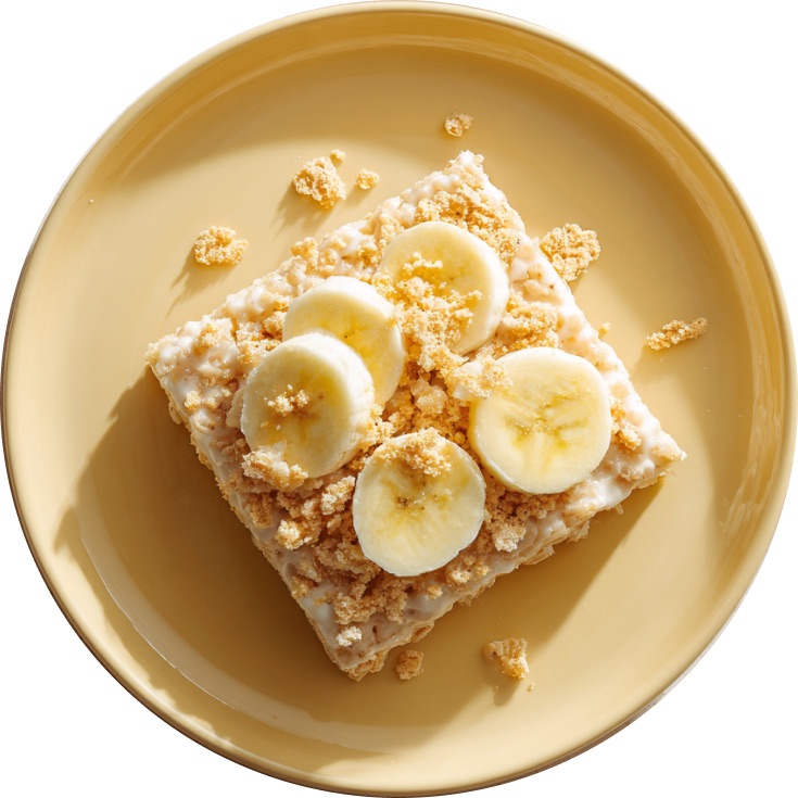 Banana Pudding Rice Krispy Treats