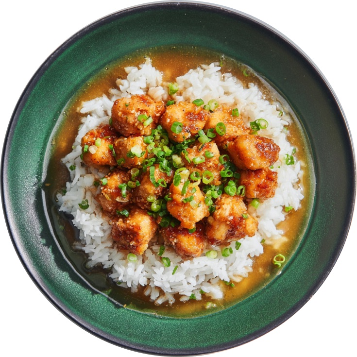 Seared Miso Chicken in Ginger Broth